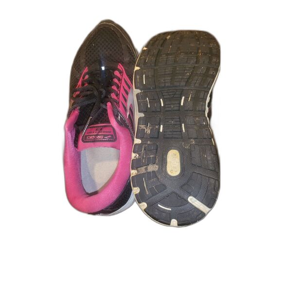 Brooks womens Black Pink size 11 - Picture 4 of 5